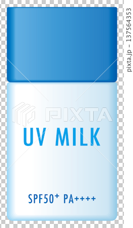 日焼け止めミルク 137564353