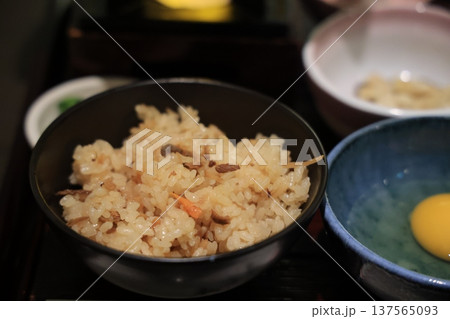 Nov 25 2025 Savory Rice With Meat Bits For A Simple Japanese Meal 137565093