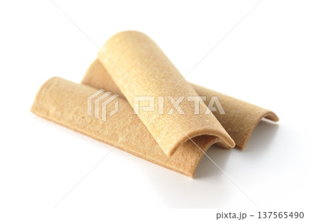 八つ橋を白背景で撮影 137565490