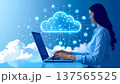 クラウドコンピューティングとデジタルネットワークを活用したリモートワークとクラウド技術 137565525