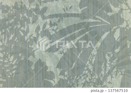 Textured Tropical Leaf Wallpaper in Sage Green and Grey Modern Design Textured Tropical Leaf Wallpaper in Sage Green and Grey Modern Design 137567510