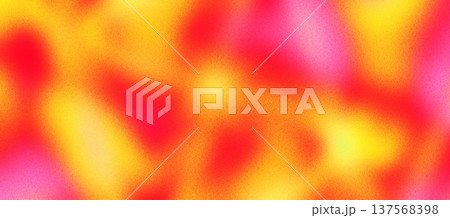 Grainy Pink Yellow Red Abstract Gradient Background Grainy Pink Yellow Red Abstract Gradient Background 137568398
