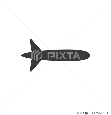 Rocket ilustration logo vector 137568501
