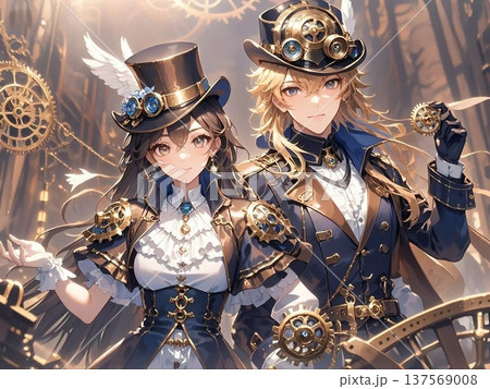 スチームパンク・ファンタジー 137569008