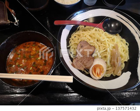 小岩にある「麺や一忠」の辛香つけ麺(激辛) 小岩にある「麺や一忠」の辛香つけ麺(激辛) 137571432