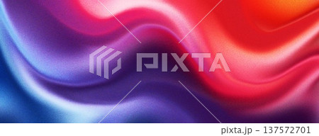 Abstract Red Blue Gradient Wave Background 137572701