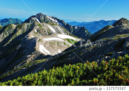 雄山から望む立山縦走路 137573587