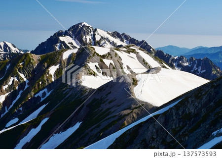雄山から望む立山縦走路 雄山から望む立山縦走路 137573593