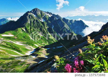 夏の立山アルパイン縦走　 137573840