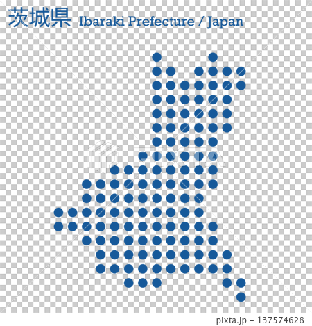 日本向量插圖地圖:茨城縣地圖 日本向量插圖地圖:茨城縣地圖 137574628