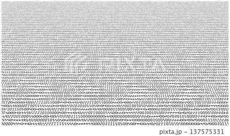 Complex Hand-Drawn Binary Grid - Artistic Data Distribution in Charcoal and Grey Complex Hand-Drawn Binary Grid - Artistic Data Distribution in Charcoal and Grey 137575331