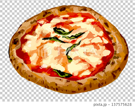 Large Pizza Margherita Large Pizza Margherita 137575628