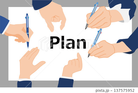 フレームワークのイラスト 137575952