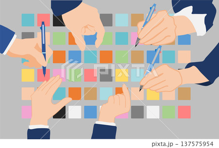 フレームワークのイラスト 137575954