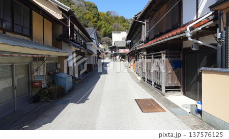 足助宿の古い町並み 豊田市 足助宿の古い町並み 豊田市 137576125