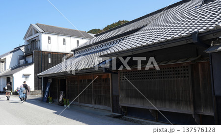 足助宿の古い町並み 豊田市 足助宿の古い町並み 豊田市 137576128