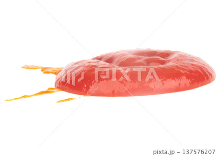 tomato ketchup isolated on white background tomato ketchup isolated on white background 137576207