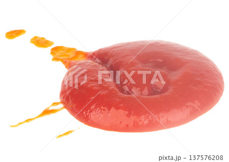 tomato ketchup isolated on white background tomato ketchup isolated on white background 137576208