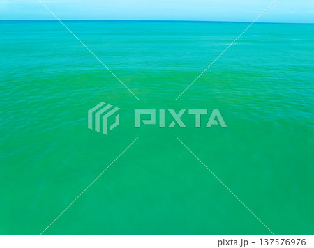 Sea surface aerial view,Bird eye view photo of waves and water surface texture, Blue sea background, Beautiful nature, Amazing view sea background 137576976