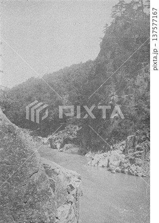 古写真 1894年 長野県飯田市の天竜峡 古写真 1894年 長野県飯田市の天竜峡 137577167