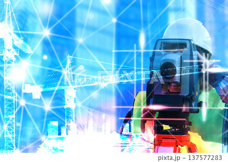 Geodesy. Applications of modern instruments in geodesy. the concept. Surveying construction technology 137577283