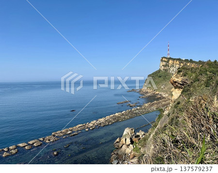 台湾新北市の野柳地質公園(野柳ジオパーク) 台湾新北市の野柳地質公園(野柳ジオパーク) 137579237