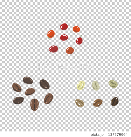 咖啡豆與莓果什錦套裝 咖啡豆與莓果什錦套裝 137579964