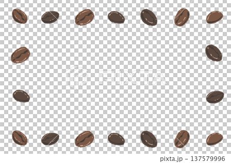 Roasted coffee beans frame horizontal menu Roasted coffee beans frame horizontal menu 137579996