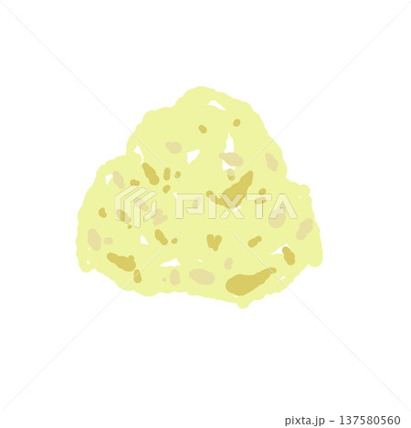 おろし生姜（すりおろし）のイラスト 137580560