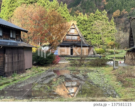 世界遺産五箇山の合掌造り屋敷 世界遺産五箇山の合掌造り屋敷 137581115