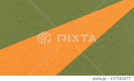 Abstract geometric olive green paper background with orange ray, macro texture for banner, template, presentation Abstract geometric olive green paper background with orange ray, macro texture for banner, template, presentation 137581677