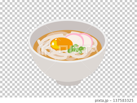 Delicious Tsukimi Udon Delicious Tsukimi Udon 137583325