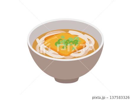 美味しそうなキツネうどん 美味しそうなキツネうどん 137583326