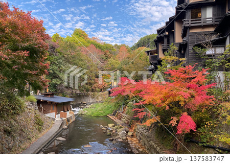 黒川温泉の紅葉 137583747