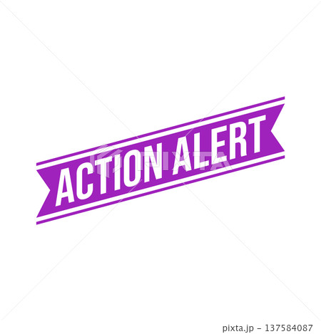 Action Alert Rubber Stamp Vector Template Action Alert Rubber Stamp Vector Template 137584087