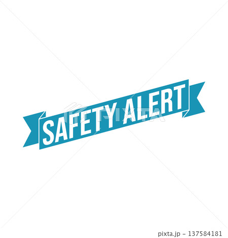 Safety Alert Rubber Stamp Vector Template Safety Alert Rubber Stamp Vector Template 137584181