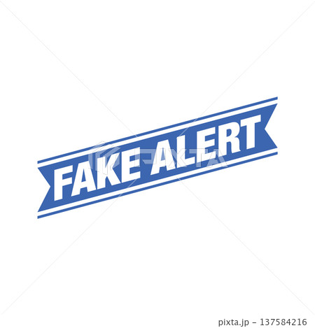 Fake Alert Rubber Stamp Vector Template Fake Alert Rubber Stamp Vector Template 137584216