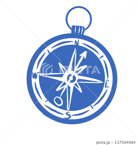 Steering wheel simple icon. Flat design. Paper cut design. 137584984
