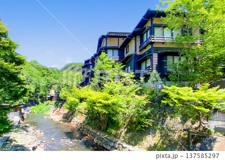 新緑の黒川温泉 137585297