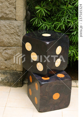 stone pedestal for display, stone and stone 137585324