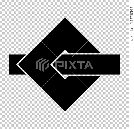 家紋　釘抜き 137585474