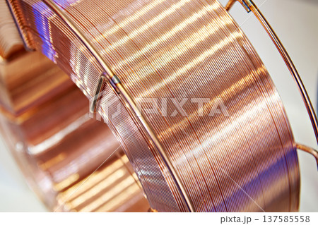 Coil copper wire 137585558