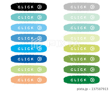 CTAボタン セット8 （夏色筆タッチ） click 137587913