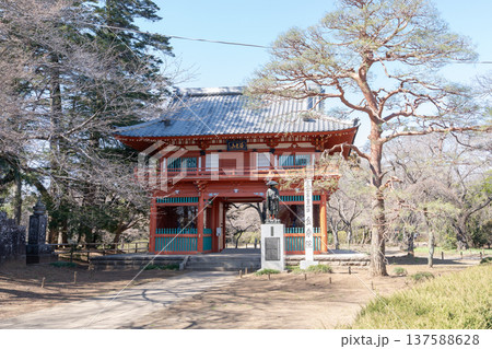 金乗院の仁王門(千葉県野田市清水公園2026年3月) 金乗院の仁王門(千葉県野田市清水公園2026年3月) 137588628