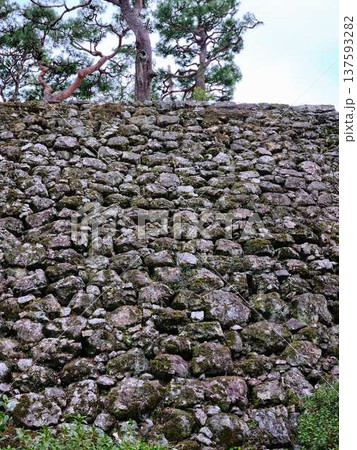 お城の石垣 お城の石垣 137593282