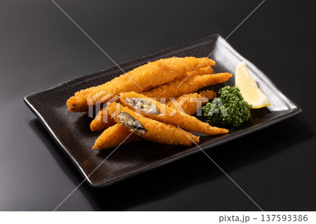 ししゃもフライ（子持ち） 137593386