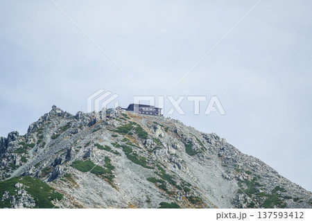 立山連峰、雄山頂上 137593412