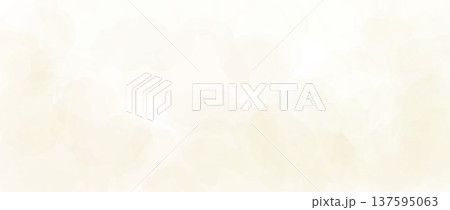 Soft beige watercolor effect background. Light ivory watercolour gradient texture. Cream blurred paint splashes wallpaper for birthday or wedding design. Vector pale champagne marble backdrop Soft beige watercolor effect background. Light ivory watercolour gradient texture. Cream blurred paint splashes wallpaper for birthday or wedding design. Vector pale champagne marble backdrop 137595063