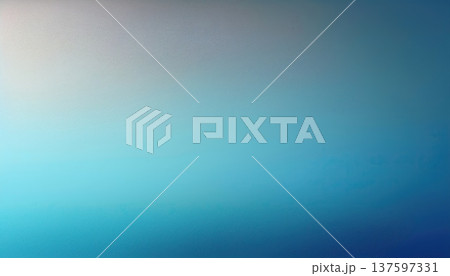 《AI画像》水色と銀色のグラデーション背景 137597331