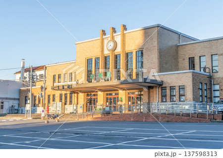 北海道小樽市　夏の北海道　人気の観光地小樽の玄関口　JR小樽駅 137598313